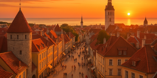 Kulturresa Över Östersjön: Utforska Tallinn och Tartu
